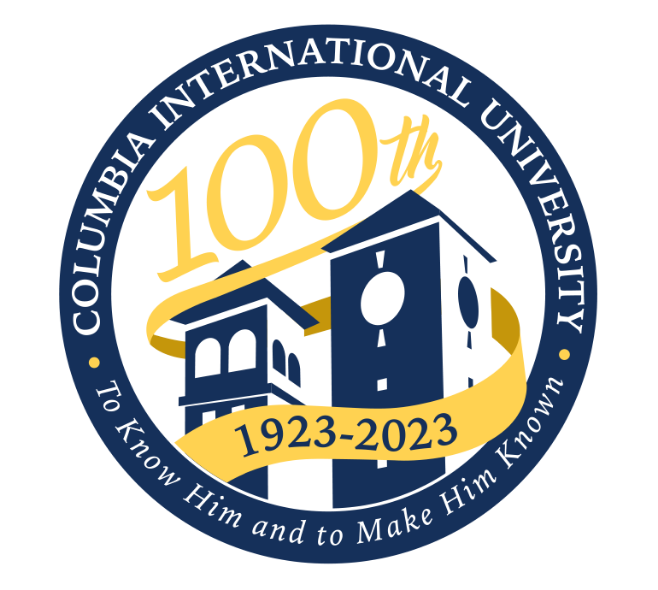 Columbia International University 100 Year Anniversary Seal