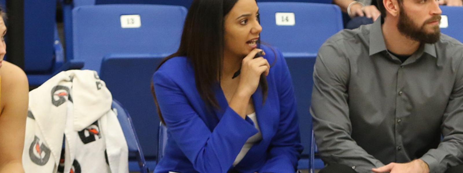 Danielle Fleming is the new women's basketball coach at Columbia International University
