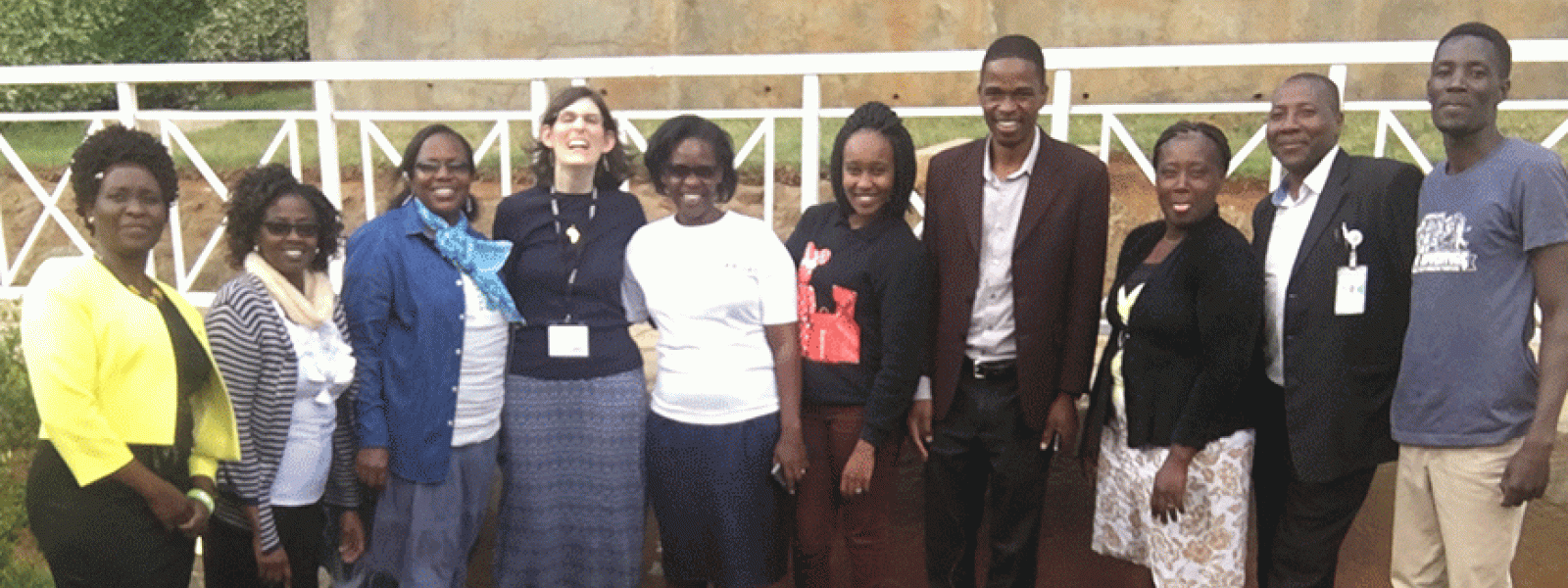 my Flickner with staff from CURE International Hospital in Kijabe, Kenya. 