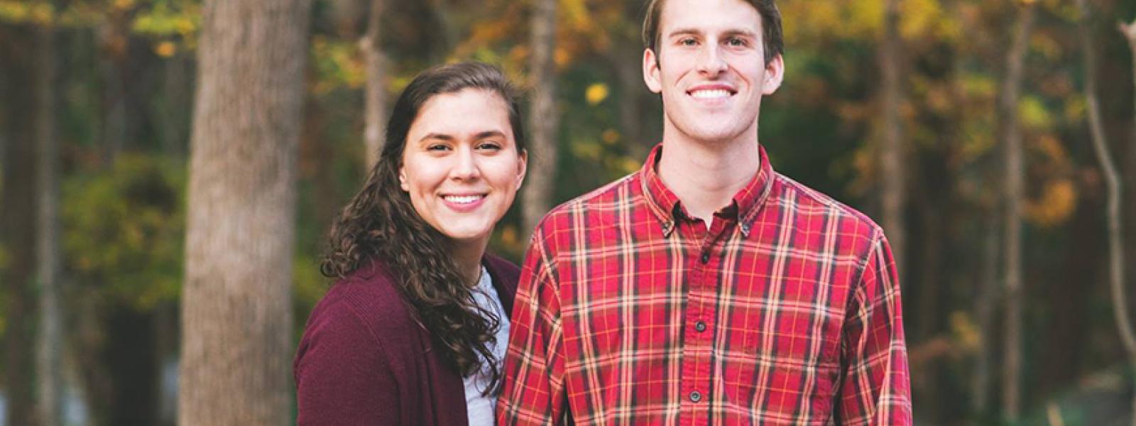 Cole Harper, area director of Mid-Carolina Young Life in Newberry, SC and his wife Tori. 