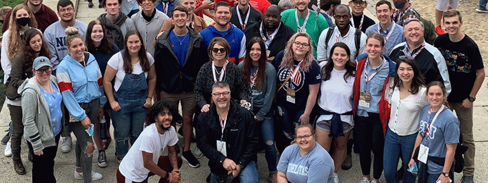 CIU students and administrators joined tens of thousands of others on the National Mall for prayer.