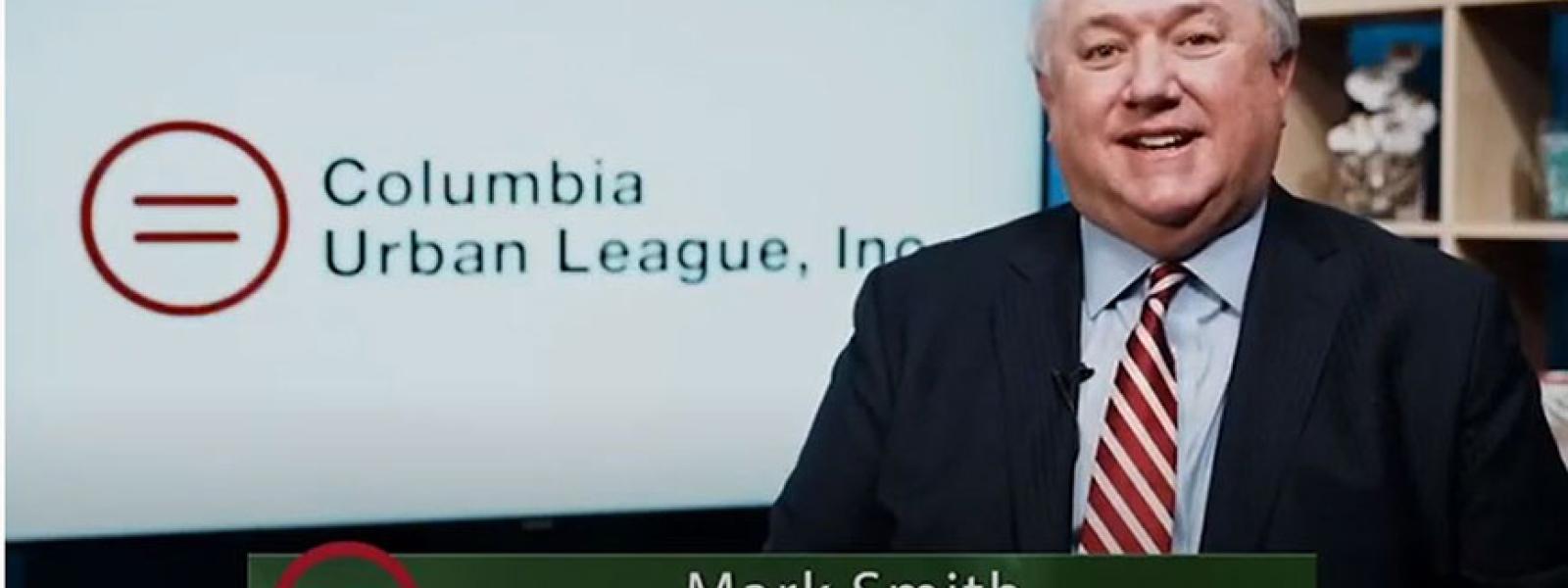 Dr. Mark A. Smith addresses the Columbia Urban League in video. 