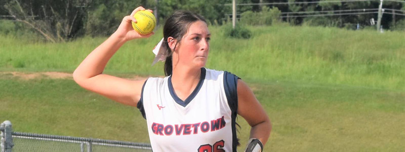 Hannah Murphy in action for the Grovetown Warriors. (Photo courtesy: Grovetown High School) 