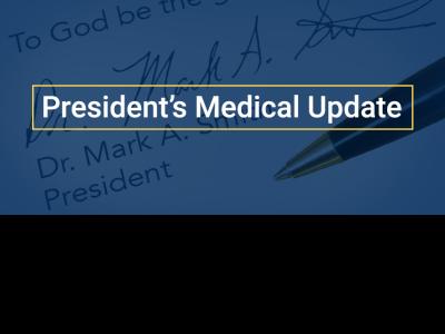 Mark A Smith CIU President's Medical Announcement