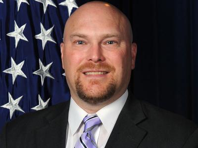 CIU Ph.D. student Doug Gilmer with Homeland Security Investigations in Alabama