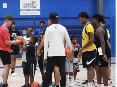 Champions of Character: CIU Rams host "Hoops for Hope" for local children (Photo by Renee Laine) 