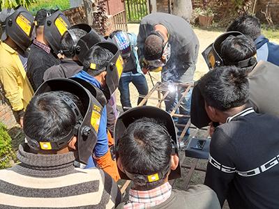 n MCM welding class in Nepal. (Photo provided by Micah Cornerstone Ministries) 